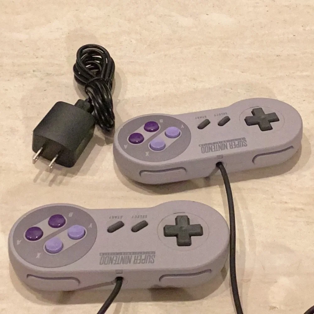 Super Nintendo SNES Mini Classic Edition Console 21 Games CLV-201 Tested